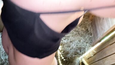 I was setting up our little friends when my husband showed up to fuck me with his big cock - 11 image