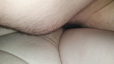 Daddy teases me with his big cock. He fucks me deep and squirts my pussy well. - 12 image