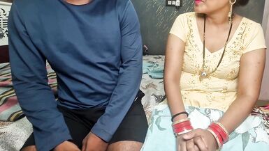 Ashish's step mom got fucked when she was alone at home Hindi Audio - 2 image