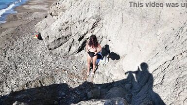 Milf is Shocked! She had to Suck&Fucks on the Beach!1 - 4 image