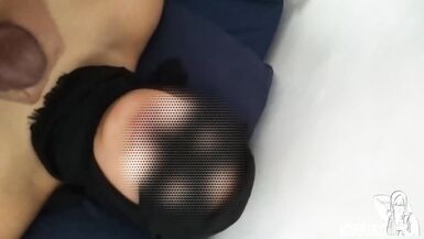 Fick meine Hijab-Frau im blauen Bett bis zum Cumshot - 15 image