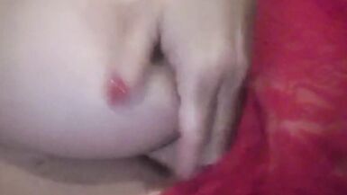 Christmasfun with Pussy and Cock Vibrator