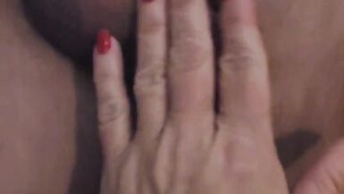 Christmasfun with Pussy and Cock Vibrator