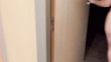 She undresses in the hotel hallway before offering me her ass, Dazzlingfacegirl - 3 image