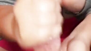 Secretly jerking my stepson off into a condom to hide it from his stepdad - 14 image