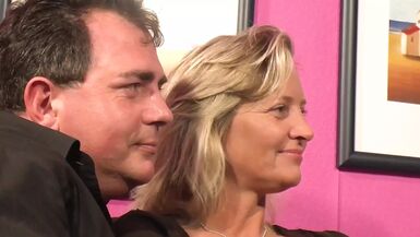 Mom has a new boyfriend and he always brings his ex to fuck! - 1 image
