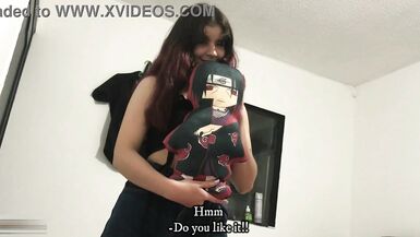 I climb on my stepbrother's bed to suck his big cock - 9 image