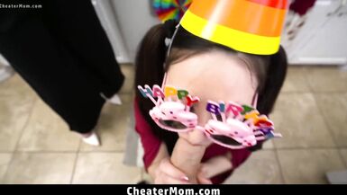 Stepmom and stepsister Wants to Prepare Something Special for Stepson - Cheatermom - 3 image