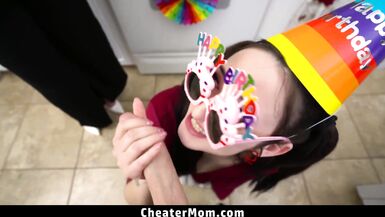 Stepmom and stepsister Wants to Prepare Something Special for Stepson - Cheatermom - 4 image
