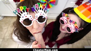 Stepmom and stepsister Wants to Prepare Something Special for Stepson - Cheatermom - 6 image