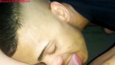 Sucking hot bbw's pussy