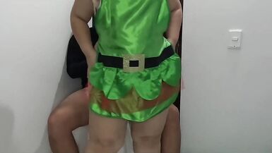 Sex with Stepson at Christmas Party. Delicious Gift Given to Me by My Big Ass Stepmother - 12 image