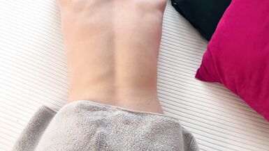 Brazenly Fucked Stepmom During Massage - Russian Amateur with Conversations and English Subtitles - 4 image