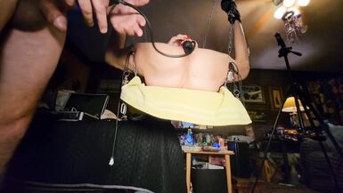 tied milf gets ass pumped and face, ass and pussy fucked - 10 image