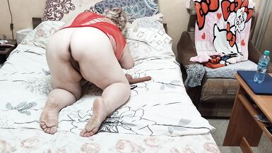 wife masturbation with big tits ,ass and big hairy cunt