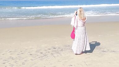 Amateur Blonde Mature Wife Enjoys Naked Sex - 1 image