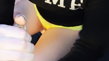 Dripping wet pussy fingering before cum on the tongue - 10 image