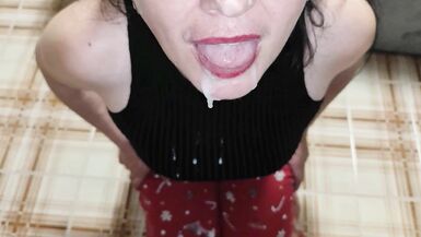 Cum in Mouth and Anal Creampie Amateur Mature MILF Compilation - 7 image