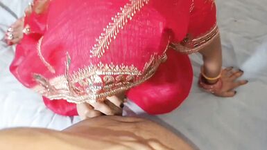 She was changing her panties in her bedroom, brother-in-law took it off and fucked her with clear Hindi audio - 3 image