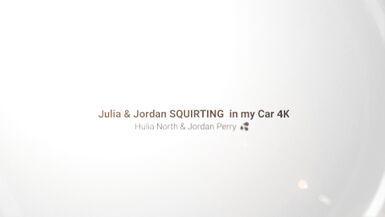 Julia e Jordan che fanno lo squirting nella mia auto - 2 image