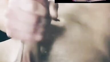 Cum tribute on my sexy aunty pussy I can't control my voice loudly. - 11 image