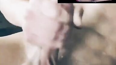 Cum tribute on my sexy aunty pussy I can't control my voice loudly. - 15 image