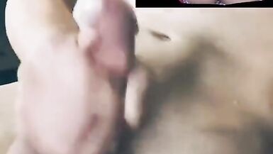 Cum tribute on my sexy aunty pussy I can't control my voice loudly. - 4 image