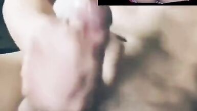 Cum tribute on my sexy aunty pussy I can't control my voice loudly. - 9 image