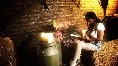 Barbara Gets Fucked In The Hay