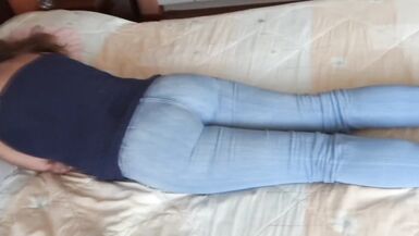 Stepmom spreads her ass and asks me to fuck her hard, huge cumshot. - 2 image