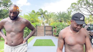 英国 Tatted MILF BBC Outdoor Threesome：Roxi Strongdre Datjguy - 1 image