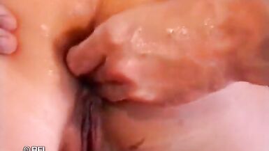 Blonde Mom Receive Huge Fist in Her Wide Open Pussy - 15 image