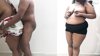 Andhra maid sridevi got doggy fucked infront of wife - 7 image