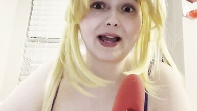 BBW Sailor Moon cosplay masturbação - 3 image