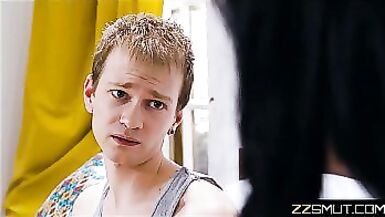 Mom helps virgin Son