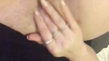 Rub down to Porn with Toys! Butt Plug, Glasses, Real Orgasm, Fat Pussy - 4 image