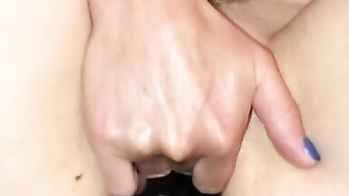 Fingered her Pussy until Orgasm. then I Creampied her Pussy & Licked it Up. - 4 image