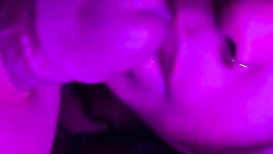 Ebony BBW Sucks the Soul out that Dick - 2 image