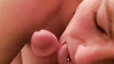 My Beautiful Wife Sucking my Dick - 4 image