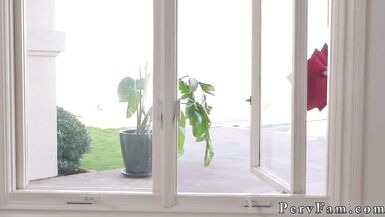 Young russian teen double Forgetful Stepsis Lands In - 2 image