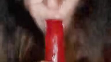 Sucking My Big Dildo Shaking My Booty