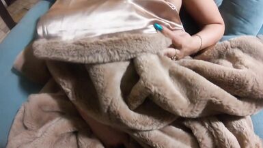 Romantic fucking and cum play on a fur-coat linner 268- preview - 14 image