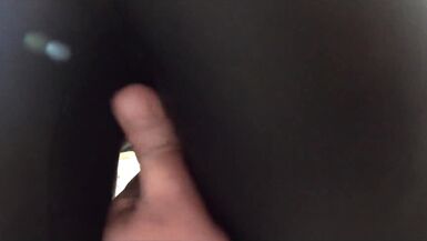 Milfycalla - Beaucoup de sperme sur ma doudoune noire et mon legging en cuir noir 216 - 10 image