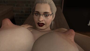 Baiser Esmeralda dans toute la maison