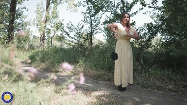 Busty German MILF Susi Has a Foursome with Three Inexperienceder Men - 2 image