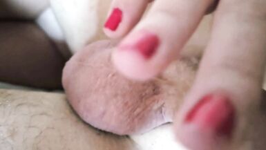 HandJob Balls Massage final BlowJob Cum in Mouth and Swallow All - 2 image