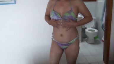 had sex on the beach with my stepbrother, huge cumshot in my pussy - 3 image