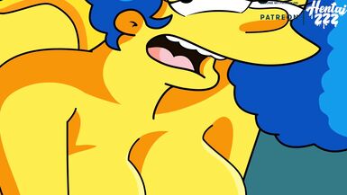 HOMER AND MARGE CREAMPIE CARTOON PORN VIDEO - 12 image
