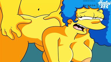 HOMER AND MARGE CREAMPIE CARTOON PORN VIDEO - 14 image