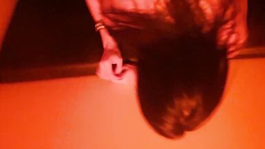 COUPLE WATCHES LIVE SEX IN SWING BOOTH